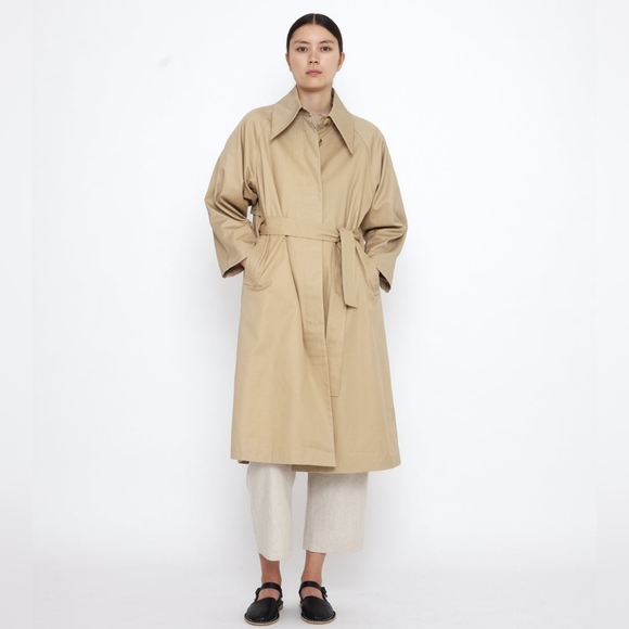 7115 By Szeki Jackets & Blazers - NWT 7115 By Szeki Tan Trench Coat